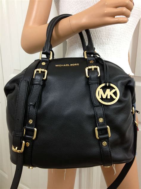 michael kors bedford medium satchel leather luggage